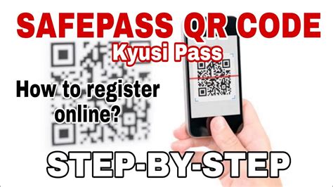 kyusi pass|How to Get your own KyusiPass QR Code .
